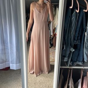 Brush Bridesmaid dress